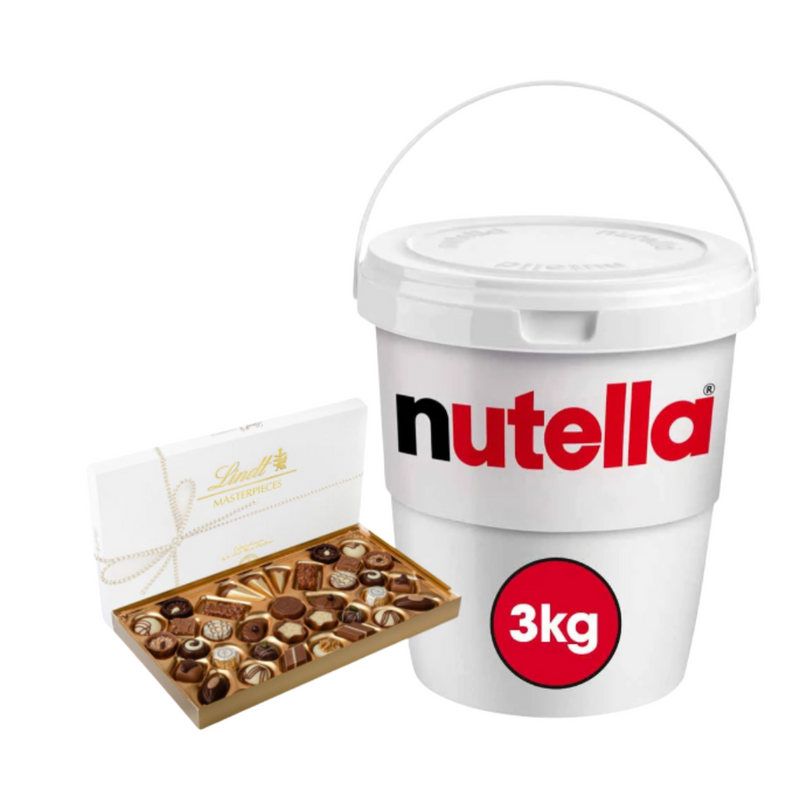 Balde Nutella 3kg + Brinde Lindt