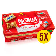 Kit com 5 Caixas de Bombom Sortido 251Gr – Nestlé